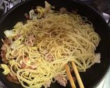 キャベツ ベーコン ツナの一味唐辛子スパ作り方4写真