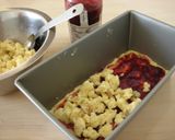 ラズベリーチーズクランブル作り方4写真