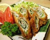 さっぱり☆豚肉の梅しそフライ作り方11写真