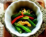 簡単♪いんげんのゴマ油炒め＊お弁当にも作り方2写真