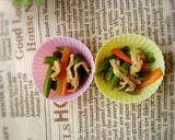 簡単♪いんげんのゴマ油炒め＊お弁当にも作り方3写真