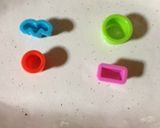 キャラ弁☆ガチャピン&ムックのお弁当作り方2写真