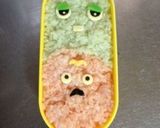 キャラ弁☆ガチャピン&ムックのお弁当作り方4写真