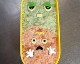 キャラ弁☆ガチャピン&ムックのお弁当作り方5写真
