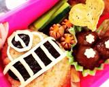 トッキュージャーキャラ弁★作り方3写真