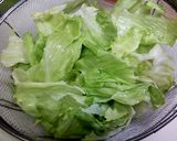 しらす塩コンブでちゃちゃっとレタスソテー作り方1写真