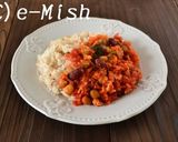 たっぷりトマトのチリビーンズかけごはん作り方5写真