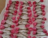 八重桜＊塩漬け＊鮮やかなピンク作り方4写真
