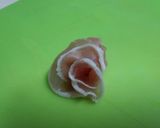 薔薇を飾って幸せ重ねてカップ寿司作り方4写真