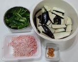 白ごはん食べすぎちゃう☆麻婆茄子☆作り方1写真