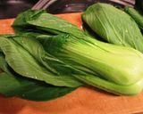 簡単一品★チンゲン菜の中華おひたし①②③作り方1写真
