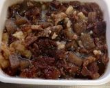 ぼっかけ丼♪(牛すじ煮込み)作り方1写真