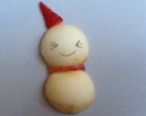 フルーツカット♡ゆきだるまとお花♪作り方6写真