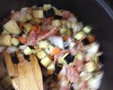 さっぱり♪トマト味の夏野菜カレー作り方7写真