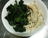 辛子ぢゃなくて!ほうれん草のわさポン和え作り方1写真