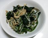 辛子ぢゃなくて!ほうれん草のわさポン和え作り方4写真