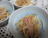 バター風味もやしとベーコンみそマヨ炒め☆作り方4写真