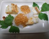 スズキ切り身の塩焼き・おろしなめ茸かけ作り方13写真