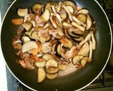 超簡単　なすと豚バラ肉の味噌炒め副菜に作り方6写真
