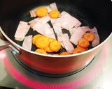 簡単♡スナップエンドウと春野菜のトマト煮作り方3写真