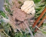ごぼうと水菜のシャキシャキサラダ作り方4写真