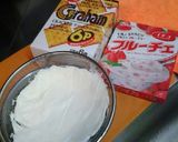 簡単♪フルーチェで焼かないイチゴタルト♪作り方1写真