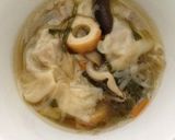 豚バラで美味しいワンタンスープ作り方5写真
