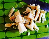 筍と椎茸の挽肉炒め 簡単レシピ作り方2写真