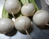 かぶと生揚げの煮物作り方1写真