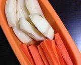 牛薄切り肉で野菜ロール作り方1写真