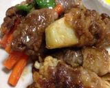 牛薄切り肉で野菜ロール作り方5写真