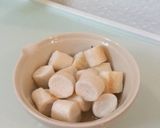 【防災おやつ】お麩トリュフ作り方1写真