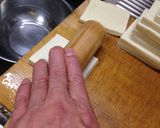 糖質制限　高野豆腐ピザ生地、カナッペ生地作り方4写真