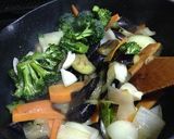 貝柱と野菜たっぷり甘酢炒め　作り方4写真