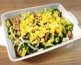 ブロッコリーと豚肉のにんにくオイマヨ炒め作り方10写真