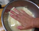 糖質制限　高野豆腐ピザ生地、カナッペ生地作り方6写真