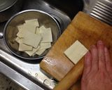 糖質制限　高野豆腐ピザ生地、カナッペ生地作り方7写真