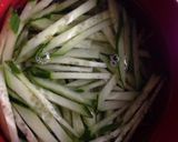 給食の味!中華風春雨サラダ作り方3写真