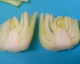 小松菜(青梗菜)の青菜炒め作り方10写真
