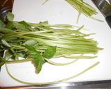 ミツバとツナ&らっきょう茎パスタ作り方2写真
