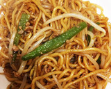 もやしでかさ増し焼きそば作り方6写真