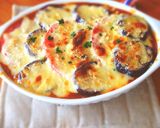 ナスとトマトのパスタグラタン作り方6写真