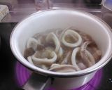いかと豆腐のしょうが煮作り方3写真
