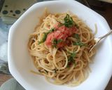 超☆簡単♪お店の味!明太子パスタ作り方4写真