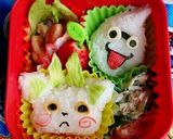 妖怪ウォッチ ウィスパーのキャラ弁作り方6写真