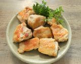 フライパンで塩焼き鳥！カリっ！ジュワ～作り方10写真