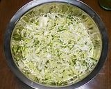 リメイク！餃子の皮のパリパリサラダ♪作り方3写真