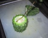 ☆ゴーヤの肉詰め☆スイートチリソース☆作り方3写真