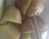 新じゃがバターキムチ★おつまみ作り方3写真