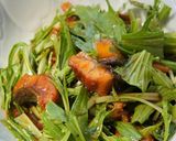 簡単、うなぎと水菜の和え物(丼としても)作り方4写真